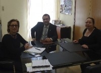 La AVT se reúne con la alcaldesa de La Pobla de Vallbona 